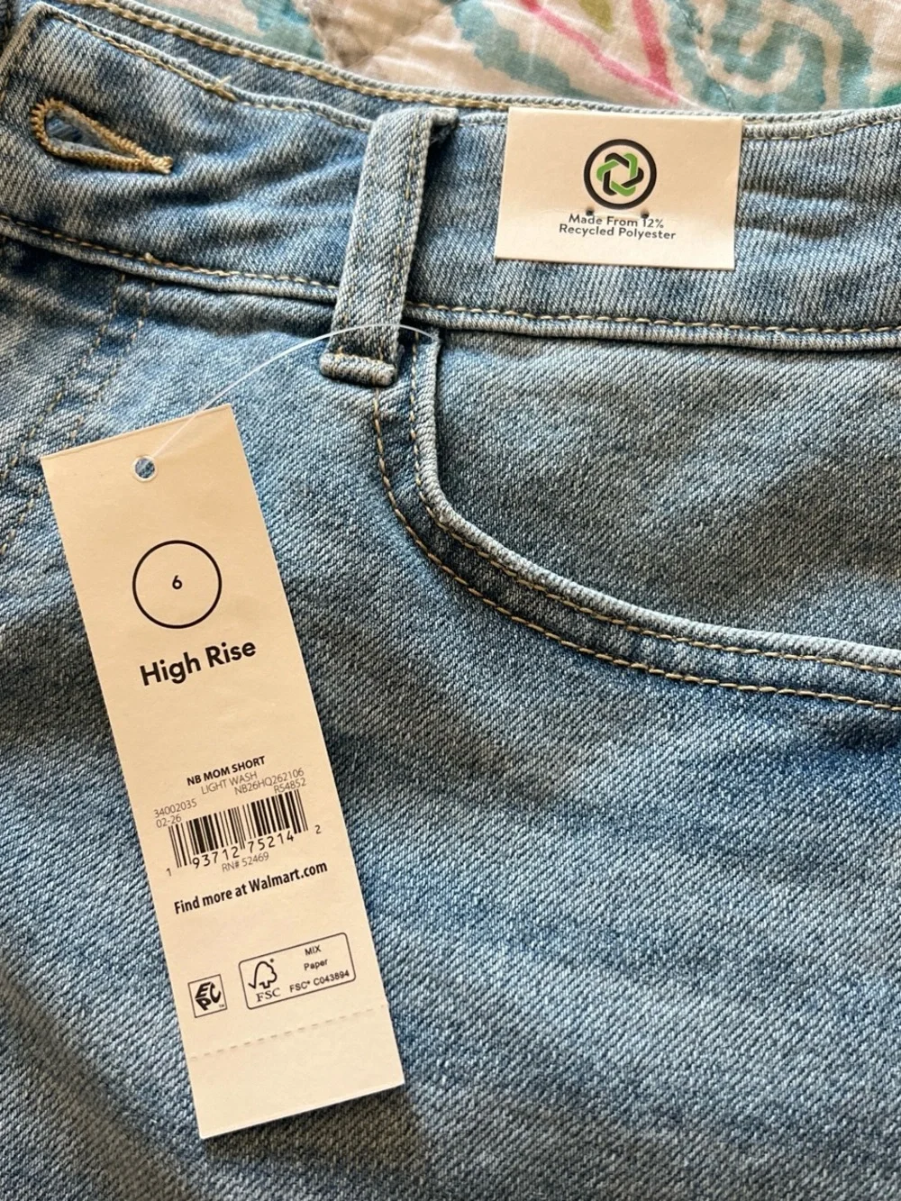 No Boundaries Light Blue Denim Cutoff Shorts